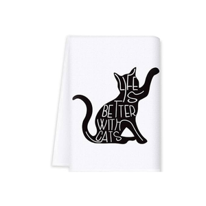 Serviettes de thé en coton 100% personnalisées, brodées, 50x75cm, motif en chevrons, art de la ligne de golf, 120GSM, abordables, fabriquées en Inde, OEM, best-seller - Product Image 5