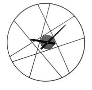 Ak laiton luxe métal horloge murale rétro décoration tenture murale horloge en métal pour la maison hôtel décor en gros pas cher prix - Product Image 5