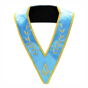 Chevrons maçonniques brodés pour hommes, tissu durable, design élégant, idéal pour les réunions cérémonielles de la loge, les rituels, les événements, l'utilisation par les officiers - Product Image 2