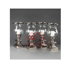 Portavelas de huracán de diseño moderno 2025 para decoración de eventos - Product Image 1