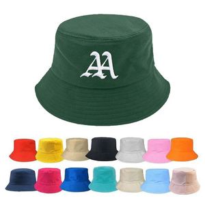 Luxury Summer Fashion Custom 100% Cotton Designer All Over Print Logo <b>Reversible</b> <b>Bucket</b> <b>Hat</b> - Product Image 3