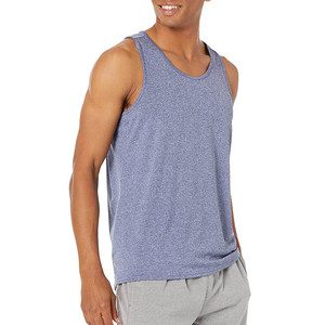 Canotte Sportive da <span class=keywords><strong>Uomo</strong></span> Personalizzate 100% Poliestere Traspiranti ad Asciugatura Rapida per Fitness e Palestra - Product Image 1