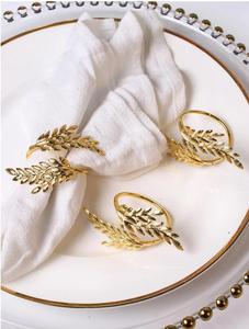 Elegante servilletero de oro real, soporte para anillos, accesorios de cocina, ideas para restaurantes, regalo para un ser querido - Product Image 6