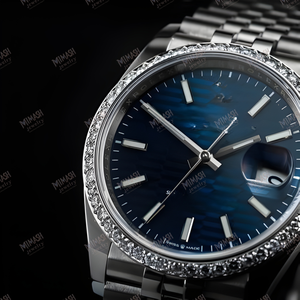 Elegante Reloj con Diamantes de Moissanita |   Diseño Iced Out de Alto Brillo con Destellos Premium para Amantes del Estilo de Lujo y la Moda Moderna - Product Image 2