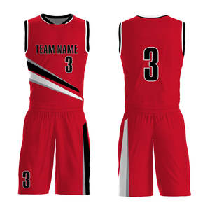 Uniforme de basket-ball léger pour hommes en polyester pour hommes vêtements de sport Top meilleure qualité conception uniforme de basket-ball pour hommes - Product Image 1