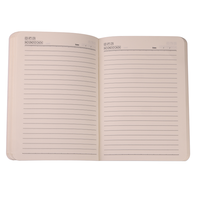 Bloc-notes A5 économique Lufthansa (couverture souple) 80 g/m² papier naturel édition étoile 192 pages fournitures scolaires et de bureau