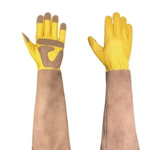 ถุงมือถุงมือถุงมือยาวป้องกันถุงมือทำสวนป้องกันรอยหนามตัดแต่งกุหลาบตัดแต่งกิ่งถุงมือยาวสำหรับทุกเพศ - Product Image 1