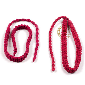 Mylar, alambre de lingotes y cordón ceremonial de poliéster 100% cordones y cuerdas de silbato personalizados de alta calidad - Product Image 2