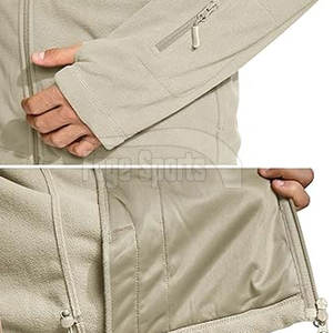 แจ็กเก็ตขนแกะสำหรับผู้ชายเสื้อแจ็กเก็ตกันหนาวขนแกะกลางแจ้งดีไซน์น้ำหนักเบาออกแบบได้ตามต้องการ - Product Image 6