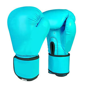 Meilleur prix Nouveau design Gants de boxe en cuir Gants d'entraînement au combat multicolores pour les arts martiaux - Product Image 4