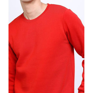 Sweat-shirts courts en polaire 100% polyester pour hommes, élégants, de haute qualité, unis, décontractés, pour l'hiver, options de logo personnalisé, séchage rapide - Product Image 2