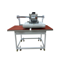 Presse à chaud automatique pour chemises à sublimation, grande station double