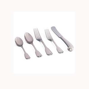 Nouvel ensemble de serveur de salade en métal en acier inoxydable incroyable tige avec poignée de fleur ensemble de service de salade outils de fruits et légumes ensembles royaux - Product Image 5