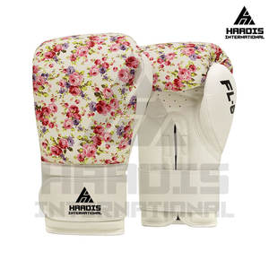 Gants de boxe en cuir de peau de vache véritable personnalisés multicolores durables et confortables pour le combat et l'entraînement professionnels - Product Image 4