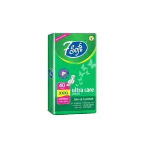 Guardanapo de higiene pessoal feminino 7 Ultra Soft Care de qualidade de exportação para uso diário de meninas com embalagem personalizada para fornecimento em todo o mundo