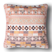 Nouvelle Arrivée Housse de Coussin Moderne et Simple à Motifs Floraux 100% Coton Personnalisable Écologique à Prix Abordable