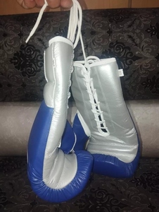 Nuevos Guantes de Boxeo Profesionales de Piel de Vacuno para Sparring, Guantes de Boxeo Personalizados al por Mayor SI-BG-0188 - Product Image 3