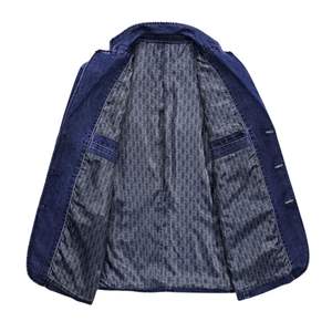 High Quality Spring And Autumn Casual <b>Men's</b> Korean Version Fashion Denim <b>Men's</b> <b>Jacket</b> Premium Stylish Trendy <b>Jacket</b> - Product Image 3