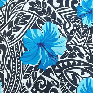 ผ้าทอคอตตอนสี100% สี่สิบสี่นิ้วความกว้างสี่สิบสี่นิ้วลายทดลองกับดอกไม้ - Product Image 1