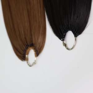 Proveedor confiable de extensiones de cabello en Vietnam Extensiones de cabello de micro-Bucle alineadas con cutícula Extensiones de cabello de alta calidad - Product Image 4