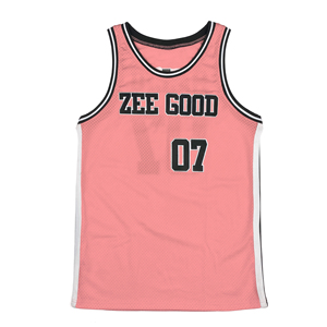 ชุดเสื้อบาสเก็ตบอลมืออาชีพสำหรับผู้ชาย, เสื้อบาสเก็ตบอลพิมพ์ลายผ้าถ่ายเทความร้อนสามารถใส่กลับด้านได้ปรับแต่งได้100% ผ้าโพลีเอสเตอร์ - Product Image 1