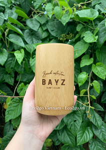 Tazas de Bambú Hechas a Mano en Vietnam, Ecológicas/Naturales, con Logotipo Grabado con Láser Personalizado, Hechas en Vietnam - Product Image 2