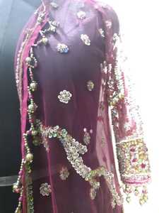 ชุดกิโมโน Boho เก่าปักที่น่าสนใจที่เต็มไปด้วยการเย็บปักถักร้อยหนักชุดที่ไม่ซ้ำกันยาวสำหรับเธอ - Product Image 2