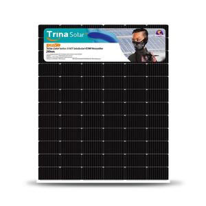 แผงโซลาร์เซลล์ Trina Solar Vertex 550W แบบสองหน้า HJT และแผงโซลาร์เซลล์แบบโมโนคริสตัลไลน์ 415W ขนาด 210 มม. - Product Image 2