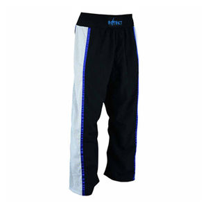Pantalon d'entraînement de boxe taille haute, logo personnalisé, pantalon de kick-boxing, design haut de gamme, vente en gros, couleur unie, design à rayures - Product Image 5