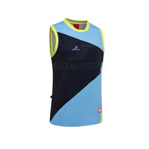 Ensembles d'uniformes de volley-ball les plus populaires de haute qualité 100% Options personnalisées en polyester Meilleure fabrication quantité minimale de commande 10 ensembles - Product Image 6