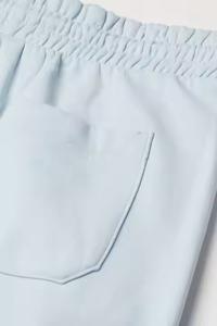 Personnalisé Vintage Fitness Running Gym Mesh Shorts pour Hommes 100% Polyester 3D Screen Foam Puff Print Drawstring Waist Mid-Waist Style - Product Image 3