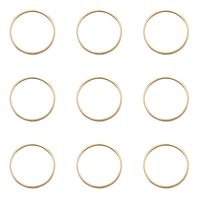 Boucles d'oreilles perles cerceau cercle rond perles cerceau boucle d'oreille trouver lunette ouverte pendentif cadre pour la fabrication de bijoux bricolage