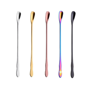 Best Design Metal bar spoon Long Handle <b>Cocktail</b> Bar Spoon <b>cocktail</b> <b>stirrer</b> Spoon Customized Flatware sets - Product Image 5