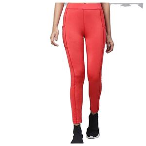 Fully Customized Women Yoga <b>Leggings</b> High Quality Spandex/Polyester Solid <b>Pattern</b> Breathable Quick Dry Elastic Waist Lightweight - Product Image 5