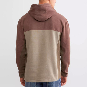 Sweat-shirts à capuche tendance 360 GSM pour hommes, imprimés en relief, doublés, tricotés, 100% coton, poids lourd, streetwear - Product Image 2