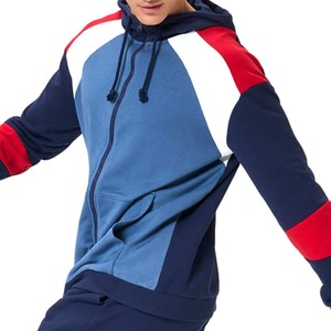 เสื้อฮู้ดซิปขนแกะสำหรับผู้ชายแขนยาวดีไซน์ล่าสุด - Product Image 5