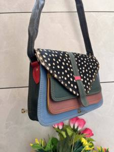 Bolso ligero de cuero reciclado para mujer, bolso multicolor con estampado de animales coloridos, nuevo diseño, bolso superventas - Product Image 3