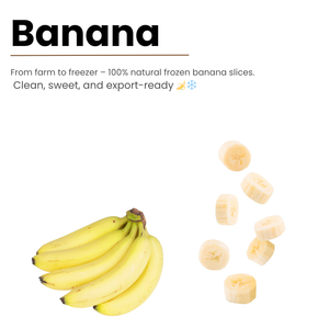 Plátanos congelados IQF de grado de exportación al por mayor, suministro a granel de limpieza natural y dulce de fruta congelada procesada IQF - Product Image 6
