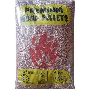 Atacado Premium Natural Wood Pellets para Aquecimento