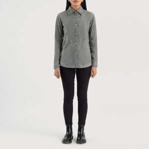 Chaqueta de Cuero de Oveja para Mujer, Estilo Motociclista, Venta Caliente 2025, Personalizada OEM, Ajuste a Medida para Marcas de Moda y Tiendas en Línea - Product Image 1