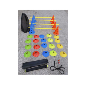 Bâtons d'entraînement sportif de football de football les plus vendus Bâtons d'entraînement d'agilité Cônes d'échelle d'agilité avec sac de transport - Product Image 3