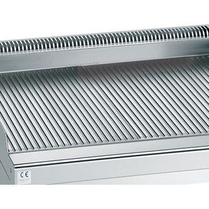 Plancha de gas comercial - 6.9kW - Placa acanalada - Área de cocción: 395x500mm - Product Image 5