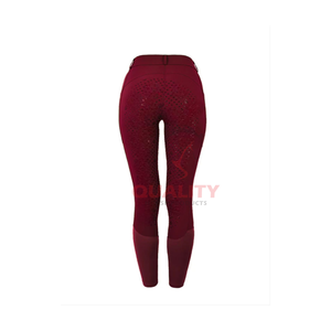 Pantalones de montar ajustados de secado rápido para mujer, transpirables, elegantes, cómodos, duraderos, pantalones ecuestres para montar a caballo - Product Image 6