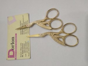 กรรไกรตัดเล็บแบบตรงพร้อมโลโก้ออกแบบได้ตามต้องการกรรไกรตัดเล็บชุบทองรูปนกกระสา - Product Image 4