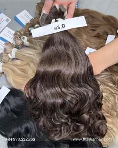 ผมต่อแบบชาวพม่าเทปหยักศกธรรมชาติ100% เวียดนาม - Product Image 4