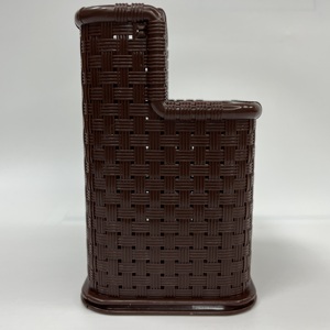 Sculpted Double <b>Divider</b> Spoon Rack for Kitchen Declutter 2 Compartments Plastic Rack From Vietnam - Product Image 1