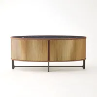Meuble TV Courbé de la Collection Cabriolet - Unité Multimédia
