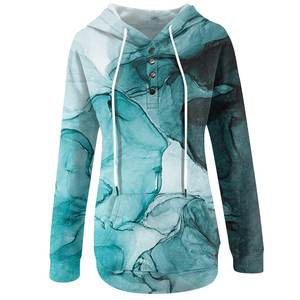 Ensemble de sweats à capuche pour femmes grandes tailles de qualité supérieure, en molleton, avec broderie personnalisée, pull-over en polaire pour l'automne/hiver - Product Image 5