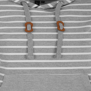 Hoodies For Women Color Block Casual Lightweight Quarter Zip Pullover Long Sleeve <b>Striped</b> Sweatshirts With Pockets - Product Image 3