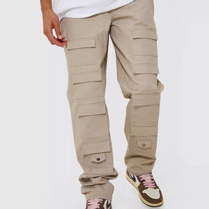 Cheap Price Adjustable Straight Leg Multi Pocket Cargo <b>Trouser</b> / 100% Cotton Men's Custom Utility 6 Pocket Cargo <b>Trouser</b> - Product Image 5